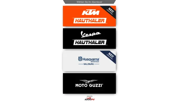 Website Screenshot: Zweirad Hauthaler 2Rad Hauthaler - Zweirad Hauthaler GmbH - 5020 Salzburg, Moosstraße 52a - HUSQVARNA KTM - Date: 2023-06-22 15:00:02