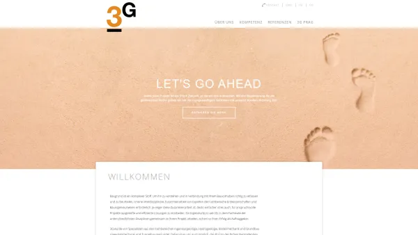 Website Screenshot: 3G Gruppe Geotechnik Graz Ziviltechniker für Erdwissenschaften und Bauingenieurwesen - 3g.at - Willkommen - Date: 2023-06-22 15:00:02