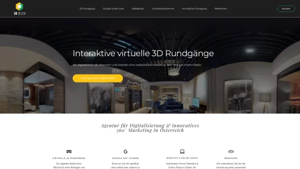 Website Screenshot: 3D Blick Helmut Stattmann - Virtuelle 3D Rundgänge | Agentur für Digitalisierung & 360° Marketing - Date: 2023-06-26 10:26:05