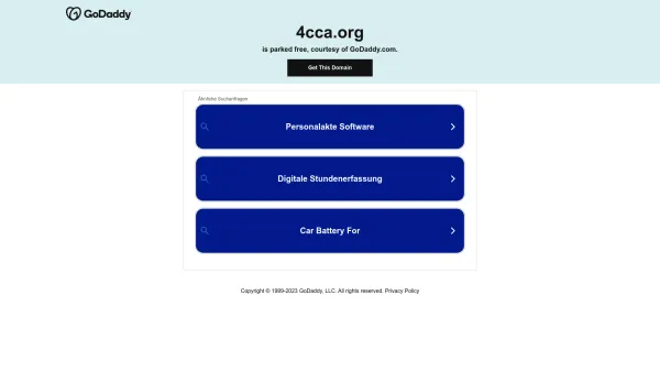 Website Screenshot: CCA Child Care Afrika - Date: 2023-06-22 15:00:02