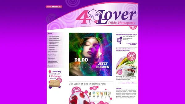 Website Screenshot: 4lover GmbH - 4lover - Willkommen bei 4lover - Date: 2023-06-14 10:37:15