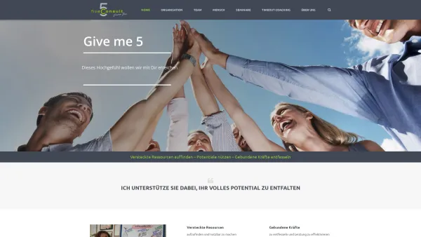 Website Screenshot: five consult GmbH - mental.real.team | 5consult - Date: 2023-06-14 10:38:36