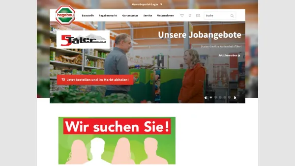 Website Screenshot: 5-Täler Bauhandels GmbH Baumarkt Baustoffe - Baumarkt 5Täler Nüziders - Date: 2023-06-22 12:13:06