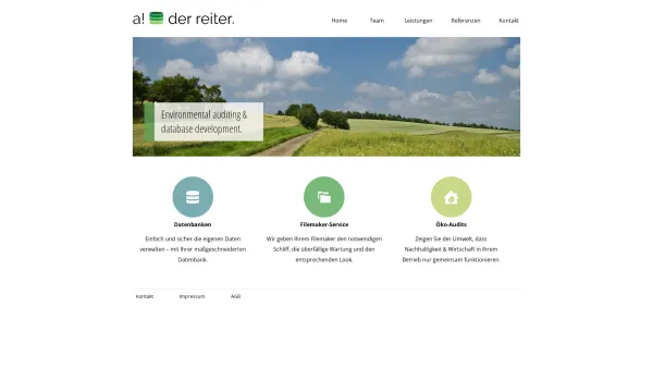 Website Screenshot: a!der Reiter - a! der Reiter - Date: 2023-06-22 12:13:06