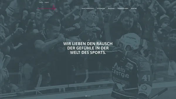 Website Screenshot: A-Management GmbH - A-Management GmbH | Sportsponsoring - Date: 2023-06-22 12:13:06