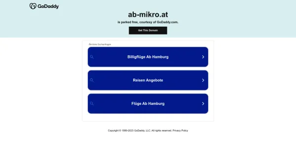 Website Screenshot: AB Mikroelektronik GmbH - Date: 2023-06-14 10:37:32