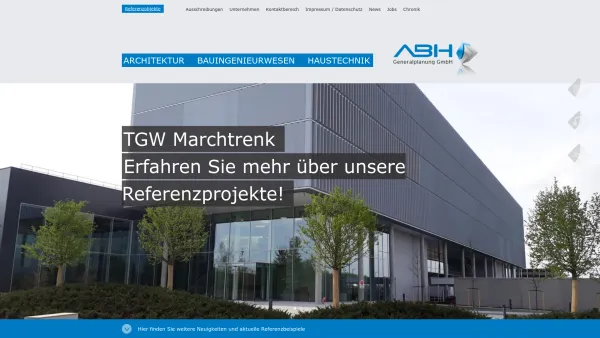 Website Screenshot: ABH Generalplanung GmbH - home | abh.at - Date: 2023-06-14 10:38:38