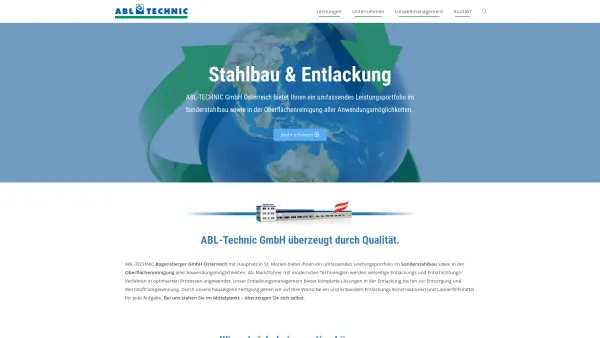 Website Screenshot: ABL - TECHNIC Bogensberger GMBH - ABL-TECHNIC GmbH Österreich - Date: 2023-06-22 15:05:14