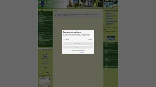 Website Screenshot: Marktgemeinde Absdorf Niederösterreich - Marktgemeinde Absdorf - Homepage der Marktgemeinde - Home - Date: 2023-06-22 15:05:15