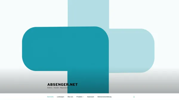 Website Screenshot: absenger.net - absenger.net - die Profis für Elektrogeräte und Reparaturen - absenger.net - Date: 2023-06-22 15:05:15