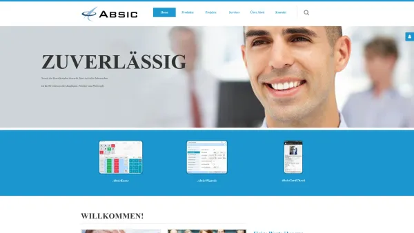 Website Screenshot: ABSIC Abrechnungs und Sicherheitssysteme e.U. - Absic Home - Date: 2023-06-14 10:38:38