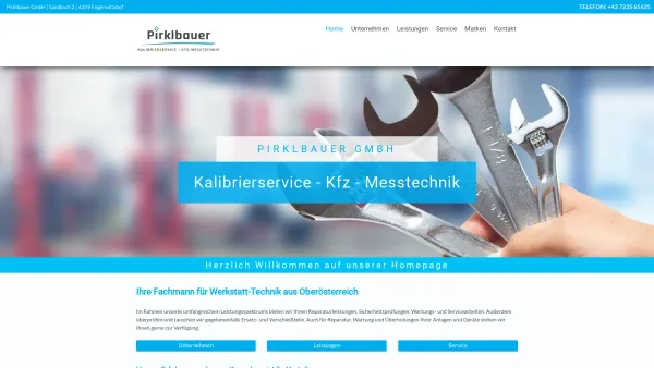 Website Screenshot: Ebner Werkstättentechnik - Pirklbauer GmbH - Werkstatt-Technik in Österreich - Date: 2023-06-15 16:02:34