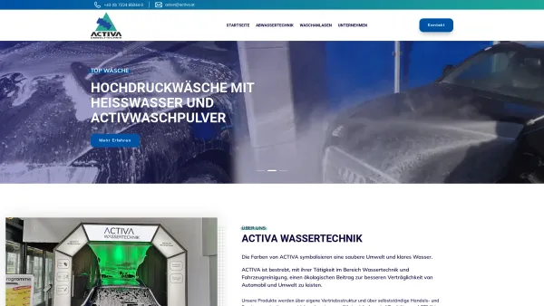 Website Screenshot: Activa Ges.m.b.H. - Startseite - ACTIVA GmbH - Date: 2023-06-22 12:13:06