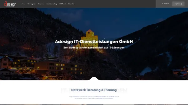 Website Screenshot: Adesign Werbeagentur und IT Dienstleistungen - Adesign IT-Dienstleistungen GmbH - Date: 2023-06-22 15:00:03