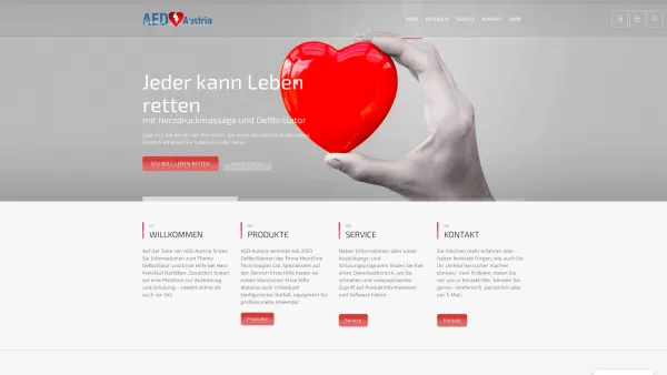 Website Screenshot: Andreas Leithner AED AUSTRIA - AED-Austria - AED-Austria - Date: 2023-06-22 12:13:07