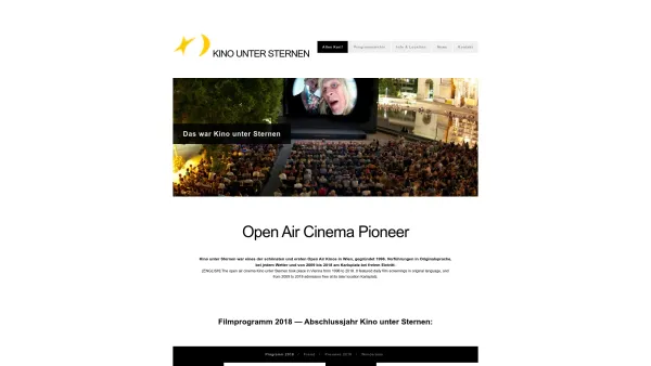 Website Screenshot: After Image Productions - KINO UNTER STERNEN – Open Air am Karlsplatz Wien - Date: 2023-06-22 12:13:07