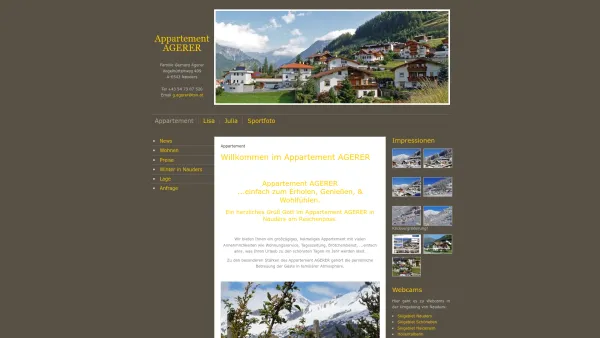 Website Screenshot: Appartement Familie Agerer - Appartement | Appartment Agerer - Date: 2023-06-22 15:02:29