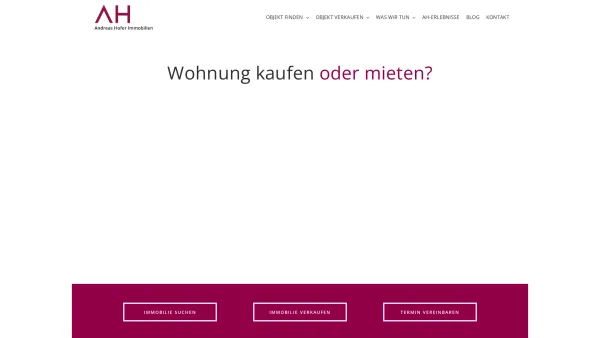 Website Screenshot: A. HORVATH IMMOBILIEN.at - Immobilien-Guides - Andreas Hofer Immobilien Vorarlberg - Date: 2023-06-22 15:02:29