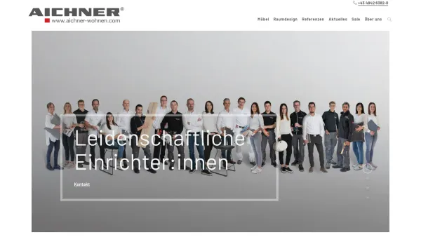 Website Screenshot: Einrichtungshaus Aichner Aichner Wohnen - Einrichtungshaus Aichner: Ihr Möbelfachhändler in Heinfels - Date: 2023-06-22 12:13:07
