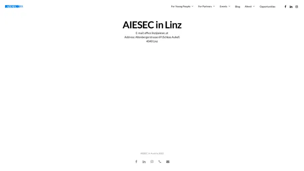 Website Screenshot: AIESEC Redirection - Linz – AIESEC in Austria - Date: 2023-06-22 12:13:07