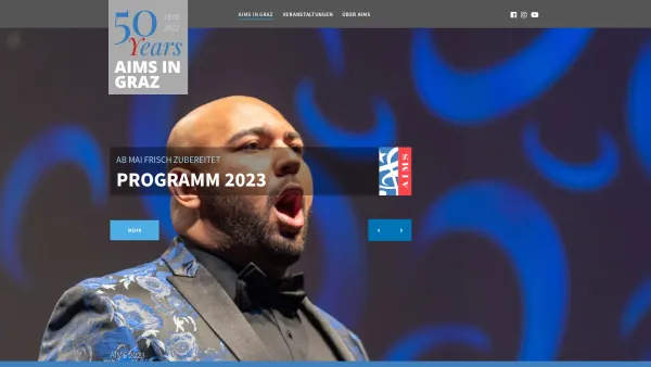 Website Screenshot: AIMS American Institute of musical Studies - AIMS in Graz – AIMS - Date: 2023-06-22 12:13:07