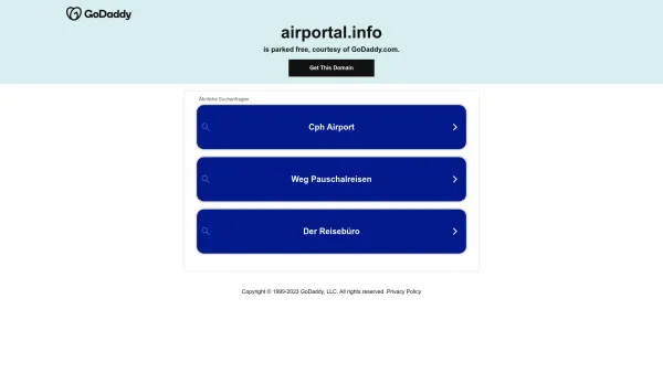 Website Screenshot: bei Airportal - Date: 2023-06-22 12:13:07