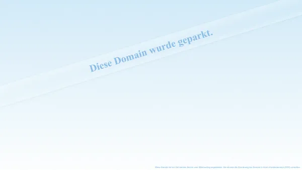 Website Screenshot: AKKT to Adobe GoLive 6 - Domainpark - Bitte den Rasen nicht betreten. Vielen Dank! - Date: 2023-06-14 16:33:10