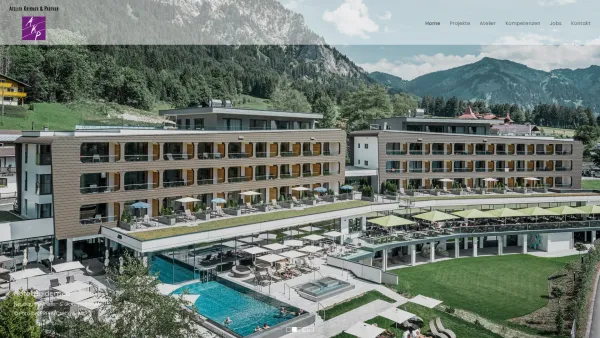 Website Screenshot: Atelier Krissmer & Partner GmbH, Architektur Tarrenz Tirol Wellness Wellnessplanung Gestaltung Hotelplanung Outdoorwellness deep i - AKP - Architekturbüro in Tirol - Date: 2023-06-22 15:00:04