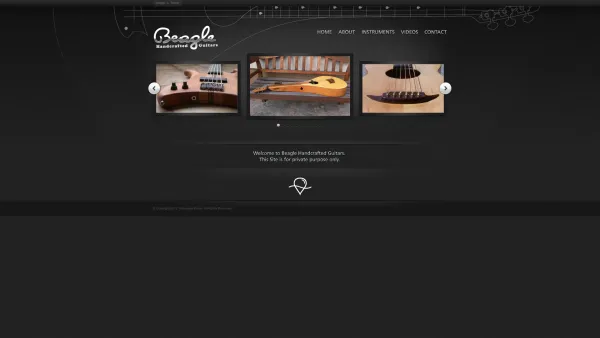 Website Screenshot: Alexander Bickel
Design & Gestaltung - Beagle Guitars - Date: 2023-06-22 12:13:07