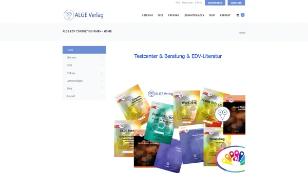 Website Screenshot: ALGE EDV Consulting GmbH - Home - Date: 2023-06-22 12:13:07