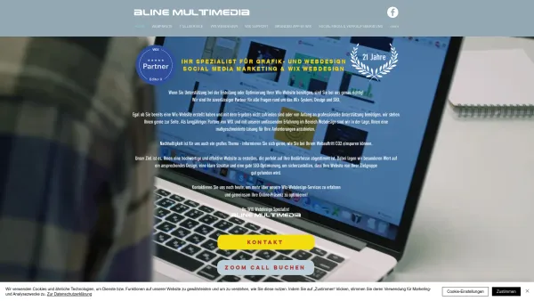 Website Screenshot: ALINE MULTIMEDIA - Webdesign | Wien | Aline Multimedia - Date: 2023-06-22 12:13:07