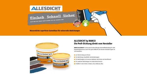 Website Screenshot: Kreuzwieser - warco-allesdicht.de - Date: 2023-06-22 12:13:07