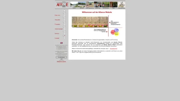 Website Screenshot: Alliance Instruments GmbH - Alliance Instruments Salzburg ihr Spezialist für Automatische Photometrische Analytik - Date: 2023-06-22 15:04:28