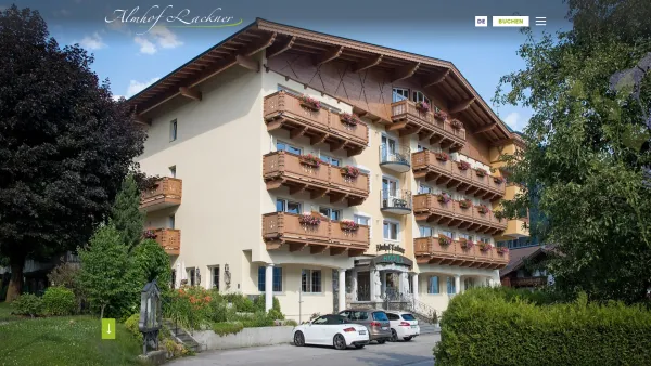 Website Screenshot: Hotel Almhof-Lackner - Willkommen im Almhof Lackner in Ried im Zillertal - Date: 2023-06-22 15:04:29