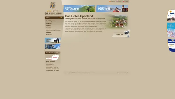Website Screenshot: Hotel Alpenland*** - Hotel Alpenland - Date: 2023-06-14 10:46:59