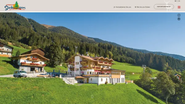 Website Screenshot: Alpengasthof Stockenbaum - Im Stockenbaum - Stockenbaum.at - Date: 2023-06-22 12:13:08