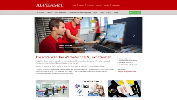 Website Screenshot: ALPHASET-Handelsgesellschaft Alphaset - Alphaset - Alphaset - Date: 2023-06-22 15:00:05