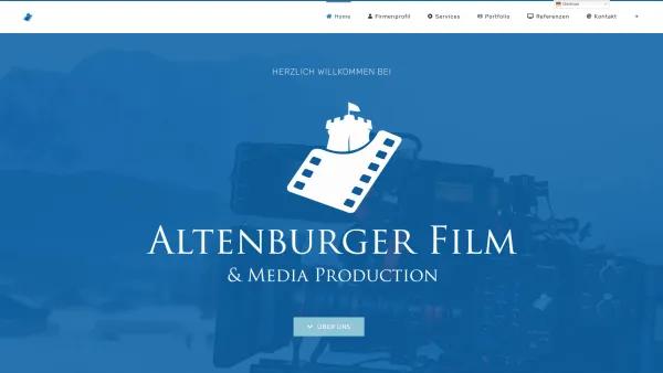 Website Screenshot: Altenburger Film & Media Production Emanuel Altenburger - Altenburger Film - TV Produktion - Filmproduktion - Innsbruck/Austria - - Date: 2023-06-22 15:00:05