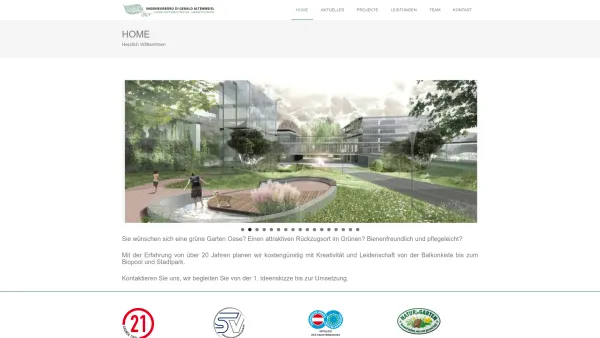 Website Screenshot: Landschafts Architektur und Umwelt Planung Altenweisl - DI Gerald Altenweisl – Landschaftsplanung und Umweltarchitektur - Date: 2023-06-22 15:00:05