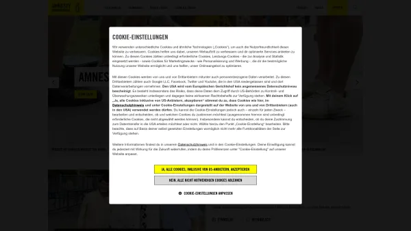 Website Screenshot: amnesty international Österreich - Amnesty International Österreich - Date: 2023-06-22 15:02:30