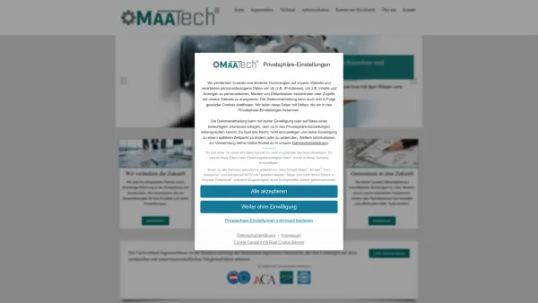 Website Screenshot: AMR Professional Design GmbH - MAATech GmbH - Technik die überzeugt - Date: 2023-06-22 15:02:30