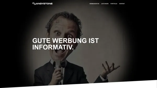 Website Screenshot: AndyStone.at New Media Werbeagentur - Werbeagentur ANDY STONE im Murtal. Werben mit Erfolg! - Date: 2023-06-22 12:13:08