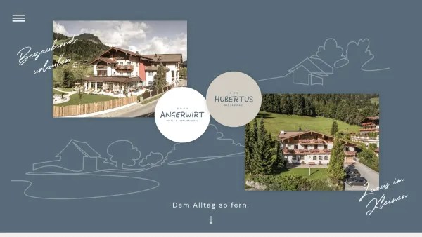 Website Screenshot: Vital & Familienhotel Angerwirt - Vital- & Familienhotel in Kleinarl & Landhaus Hubertus - Date: 2023-06-22 12:13:09