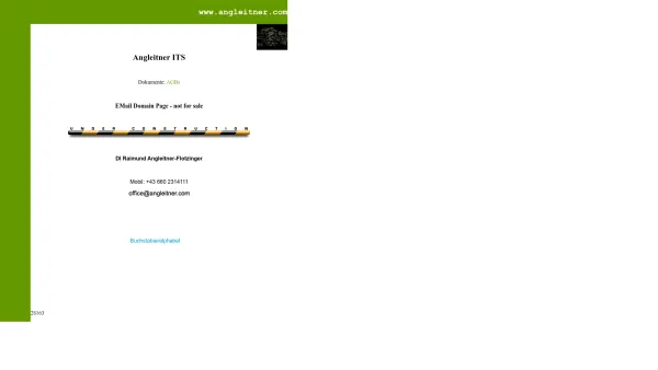 Website Screenshot: Angleitner IT Solutions - Raimund Angleitner Flotzinger - Date: 2023-06-14 10:38:26