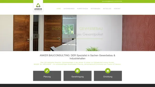 Website Screenshot: Anker Bauconsulting GmbH Planung - Anker Bauconsulting Home - Anker Bauconsulting GmbH- - Date: 2023-06-22 12:13:09