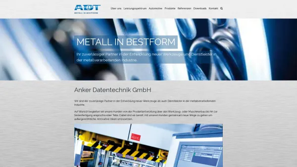 Website Screenshot: Anker Datentechnik Gesellschaft m.b.H. - Anker 2021 - Date: 2023-06-14 10:37:41