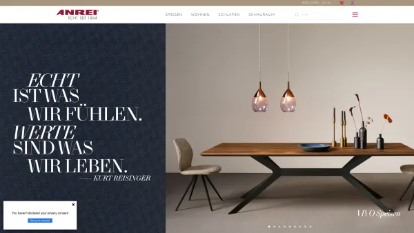 Website Screenshot: ANREI-Reisinger GmbH. - Home - Date: 2023-06-14 10:38:24