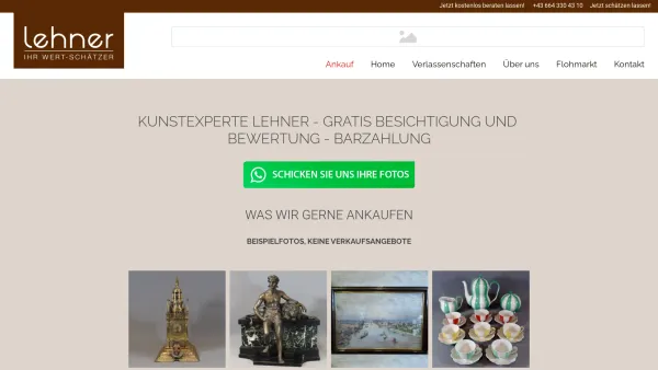 Website Screenshot: Altes & Kurioses - Altes & Kurioses in Wien, Ankauf - Date: 2023-06-14 10:36:58
