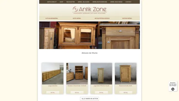 Website Screenshot: Antik-Zone.at - Antike Weichholzmöbel kaufen | Antik Zone - Date: 2023-06-22 15:00:05