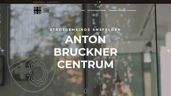 Website Screenshot: ABC Anton Bruckner Anton Bruckner Center - Anton Bruckner Centrum | Anton Bruckner Centrum - Date: 2023-06-22 15:00:05